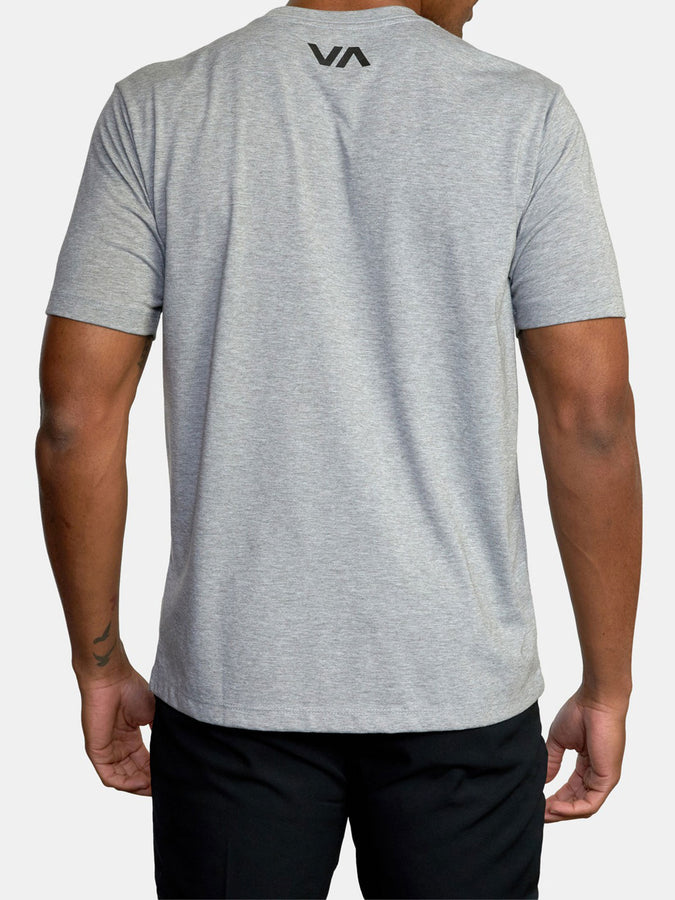 RVCA VA RVCA Blur Sport T-Shirt | ATHLETIC HEATHER (AHR)