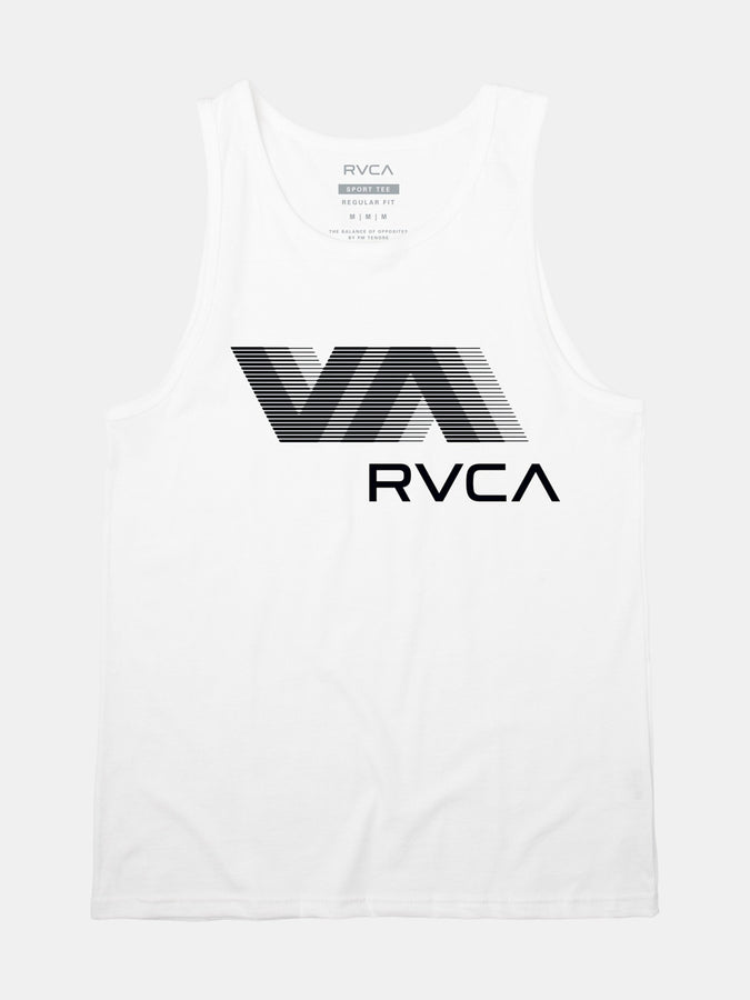 RVCA Spring 2023 VA RVCA Blur Tank Top | WHITE (WHT)