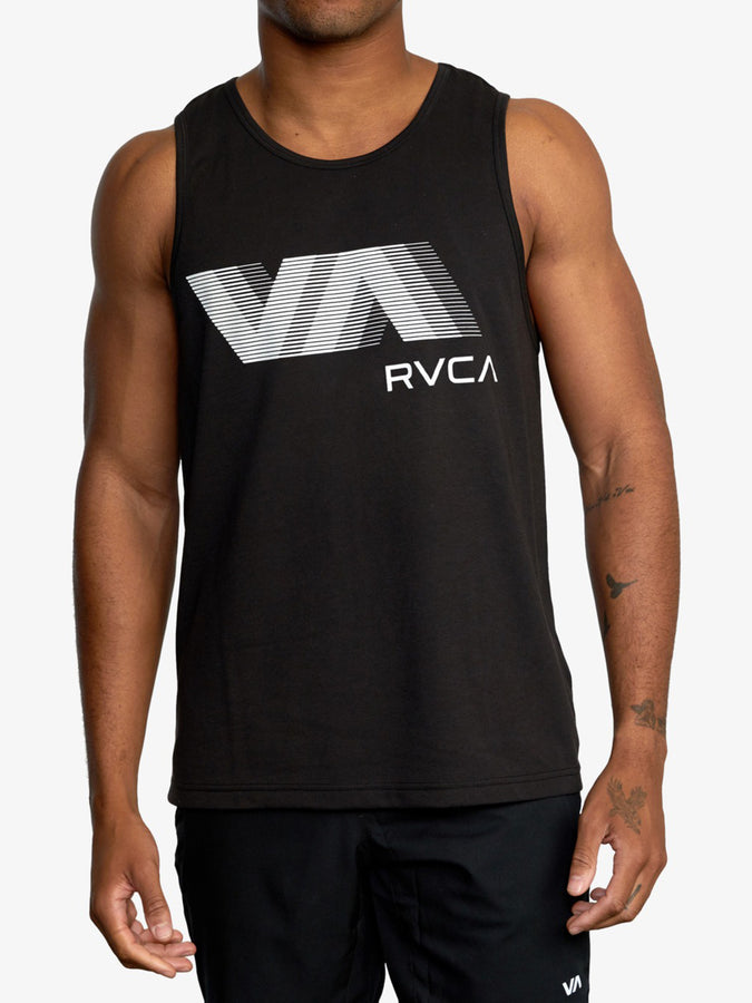 RVCA Spring 2023 VA RVCA Blur Tank Top | BLACK (BLK)