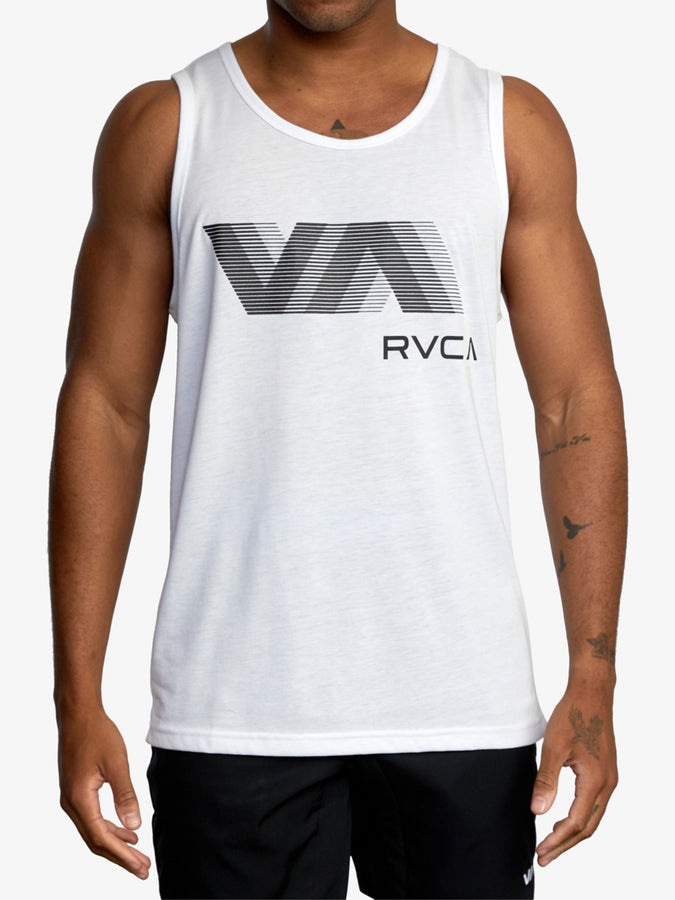 RVCA Spring 2023 VA RVCA Blur Tank Top | WHITE (WHT)