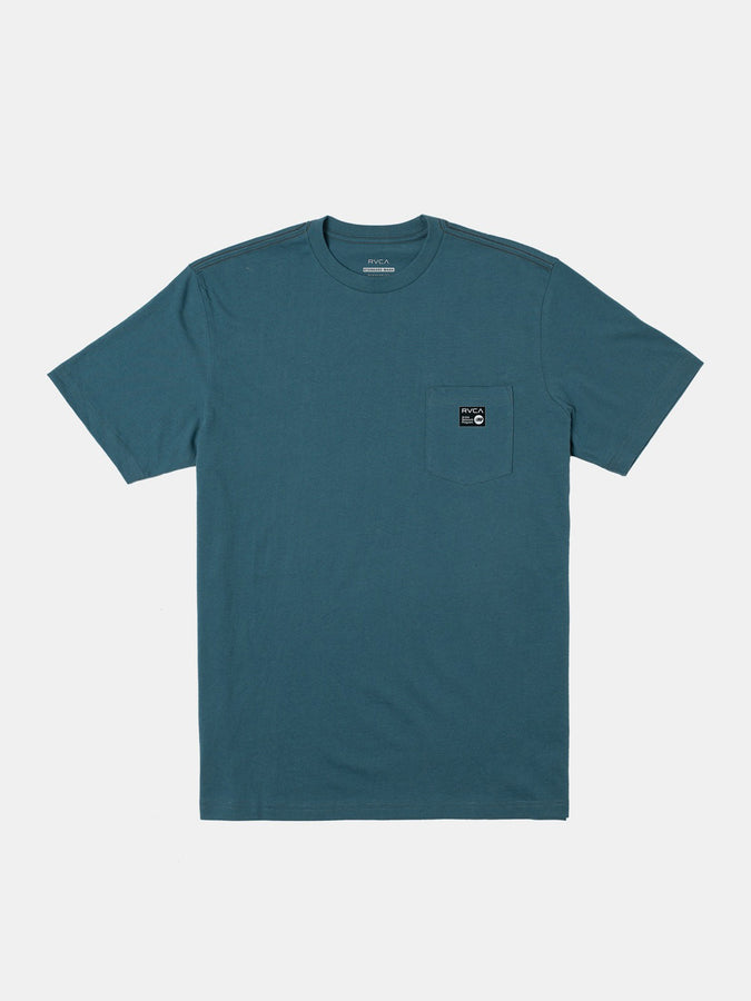 RVCA Spring 2023 ANP Pocket T-Shirt | DUCK BLUE (BRK0)