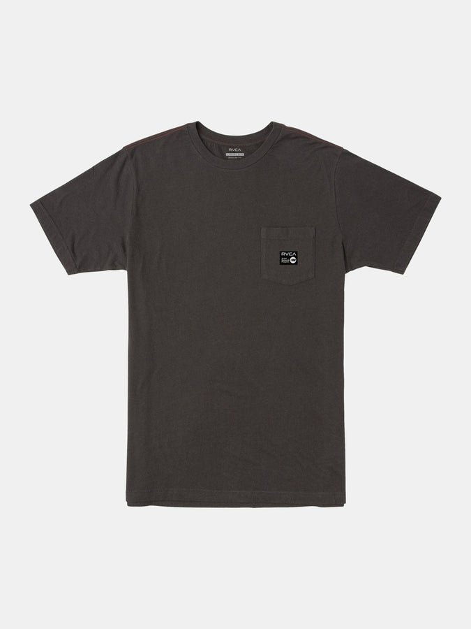 RVCA Spring 2023 ANP Pocket T-Shirt | PIRATE BLACK (PTK)