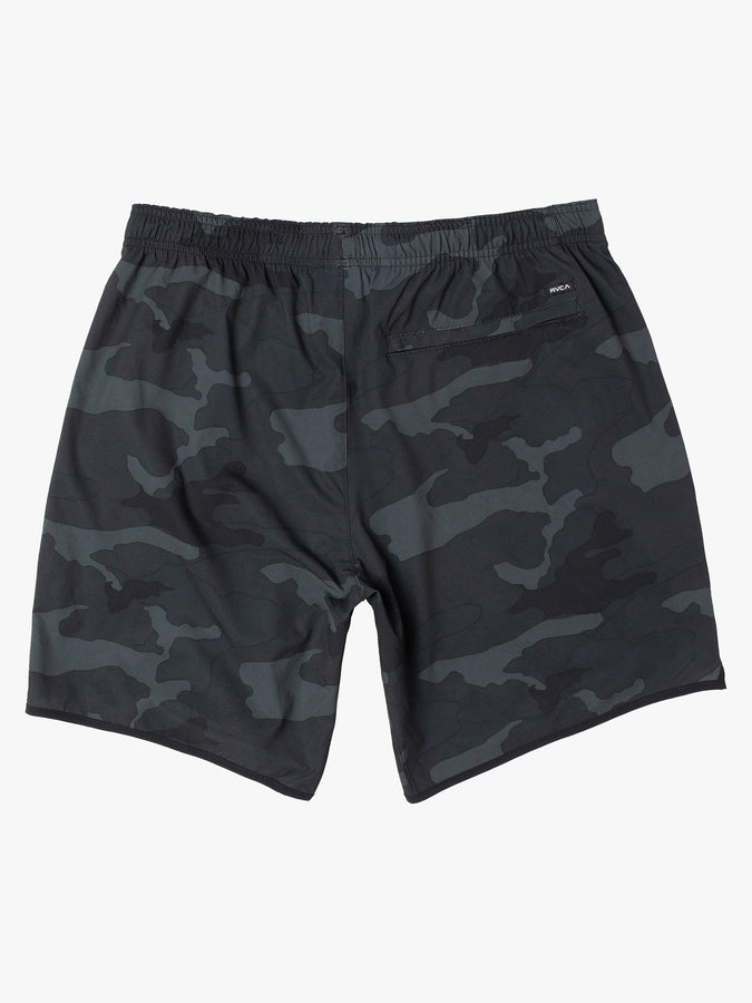 RVCA Yogger Stretch Elastic Shorts | BLACK CAMO (BKC)