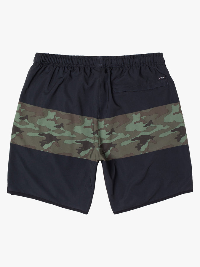 RVCA Yogger Stretch Elastic Shorts | GREEN CAMO BLACK (KSL6)