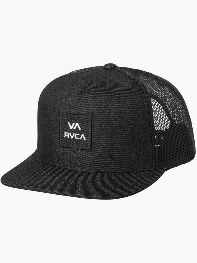 RVCA VA All The Way Trucker Hat | BLACK/WHITE (BKW)
