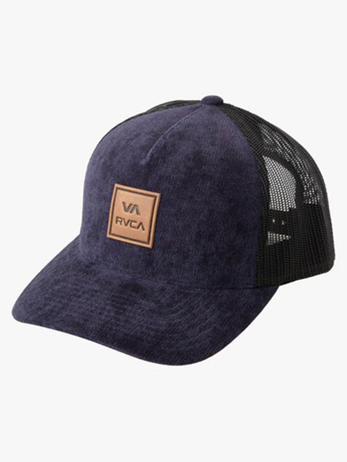 RVCA VA All The Way Curved Brim Trucker Hat | NAVY (NVY)