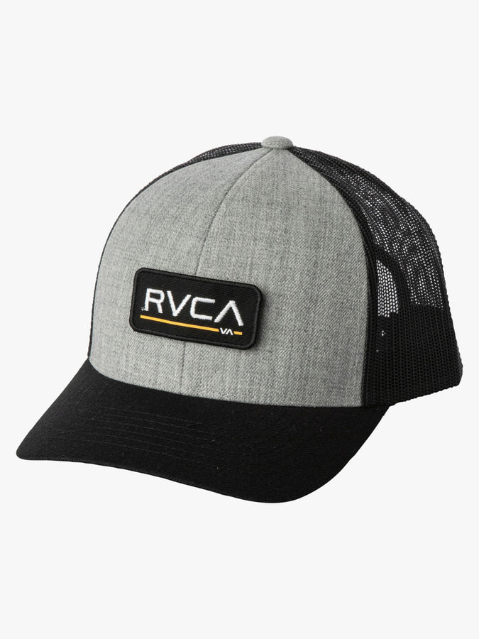 RVCA Ticket III Trucker Snapback Hat | HEATHER GREY/BLACK (HYL)
