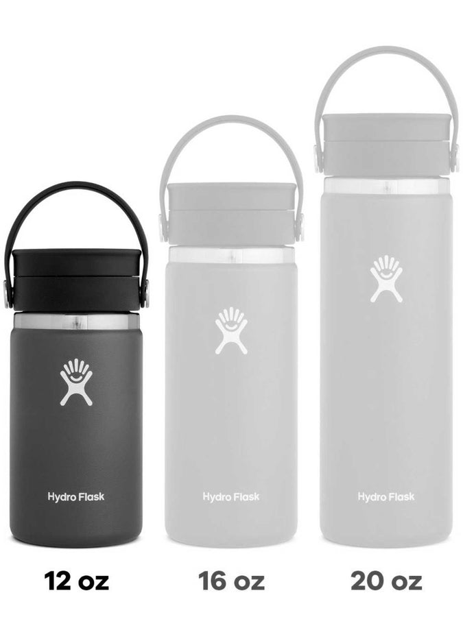 Hydro Flask Wide Mouth Flex Sip Lid 12oz Bottle | RAIN