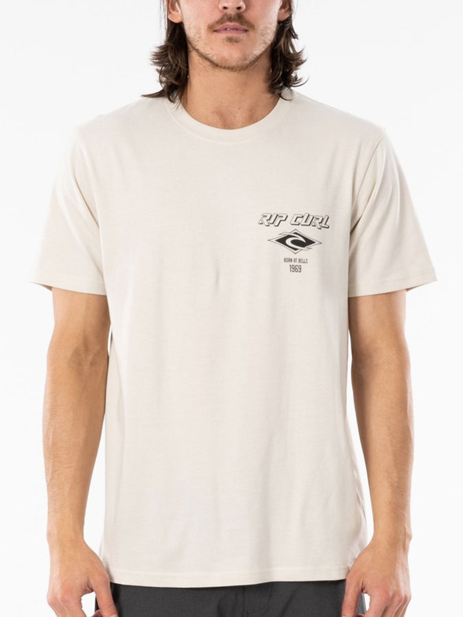 Rip Curl Fade Out Icon T-Shirt | BONE (3021)