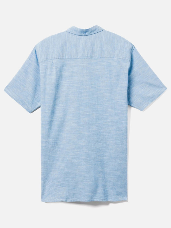 Hurley One And Only Stretch Short Sleeve Buttondown Shirt | BLUE OXFORD (H4031)