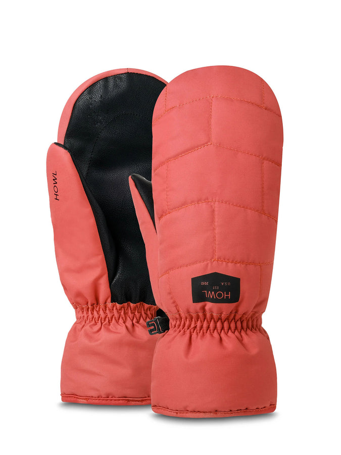 Howl Daily Snowboard Mitts 2023 | FADED RED