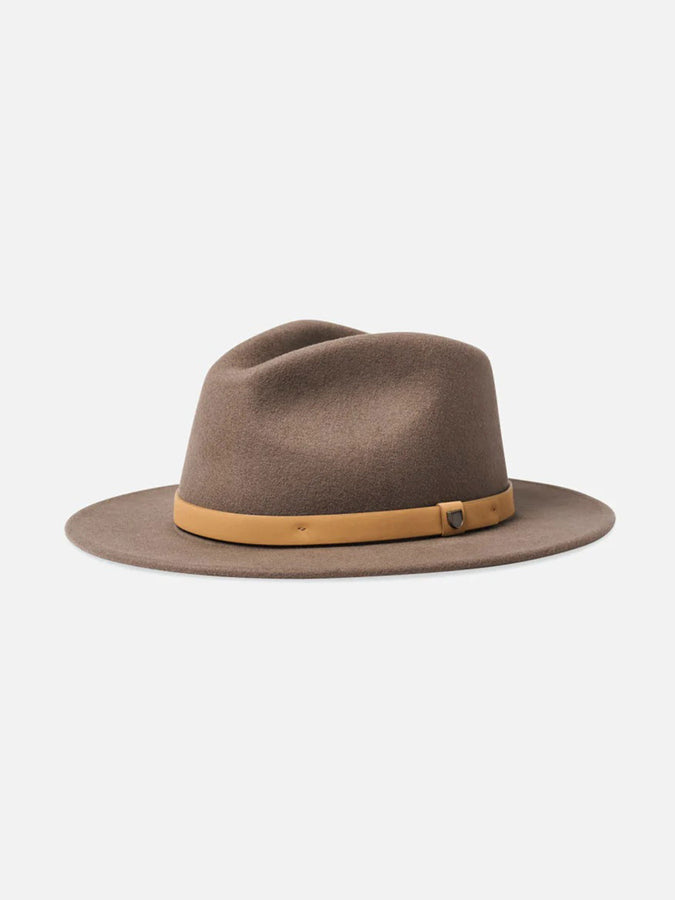 Brixton Messer Fedora Hat | DESERT PALM/NATURAL