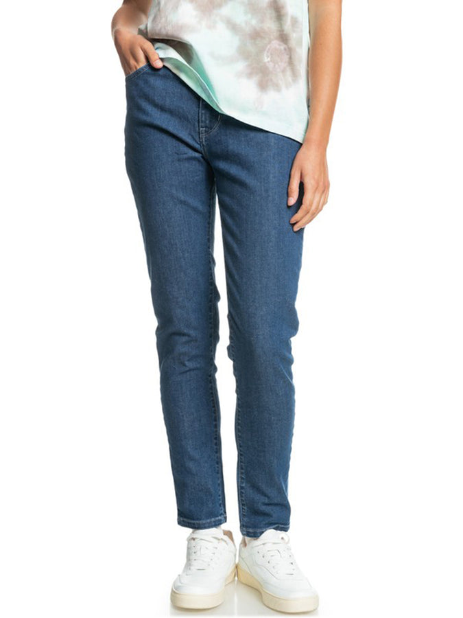 Quiksilver The Five Pockets Skinny Jeans | BLUE INDIGO (BPY0)