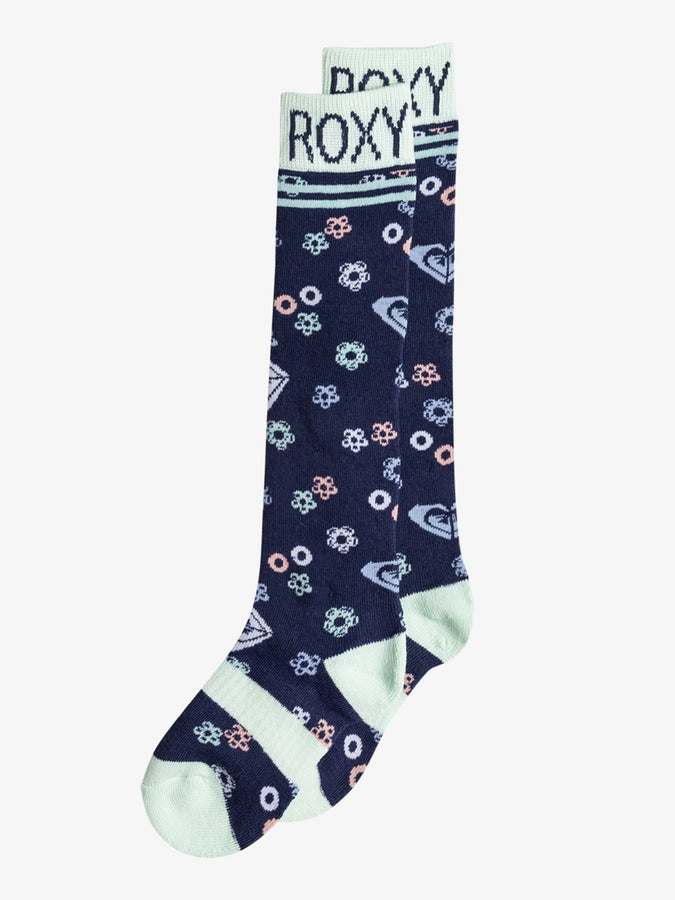 Roxy Frosty Snowboard Socks 2023 | MEDIEVAL BLUE NEO (BTE3)