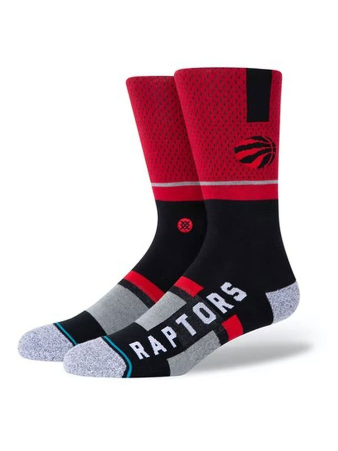 Stance Toronto Raptors Shortcut 2 x NBA Socks | RED (RED)