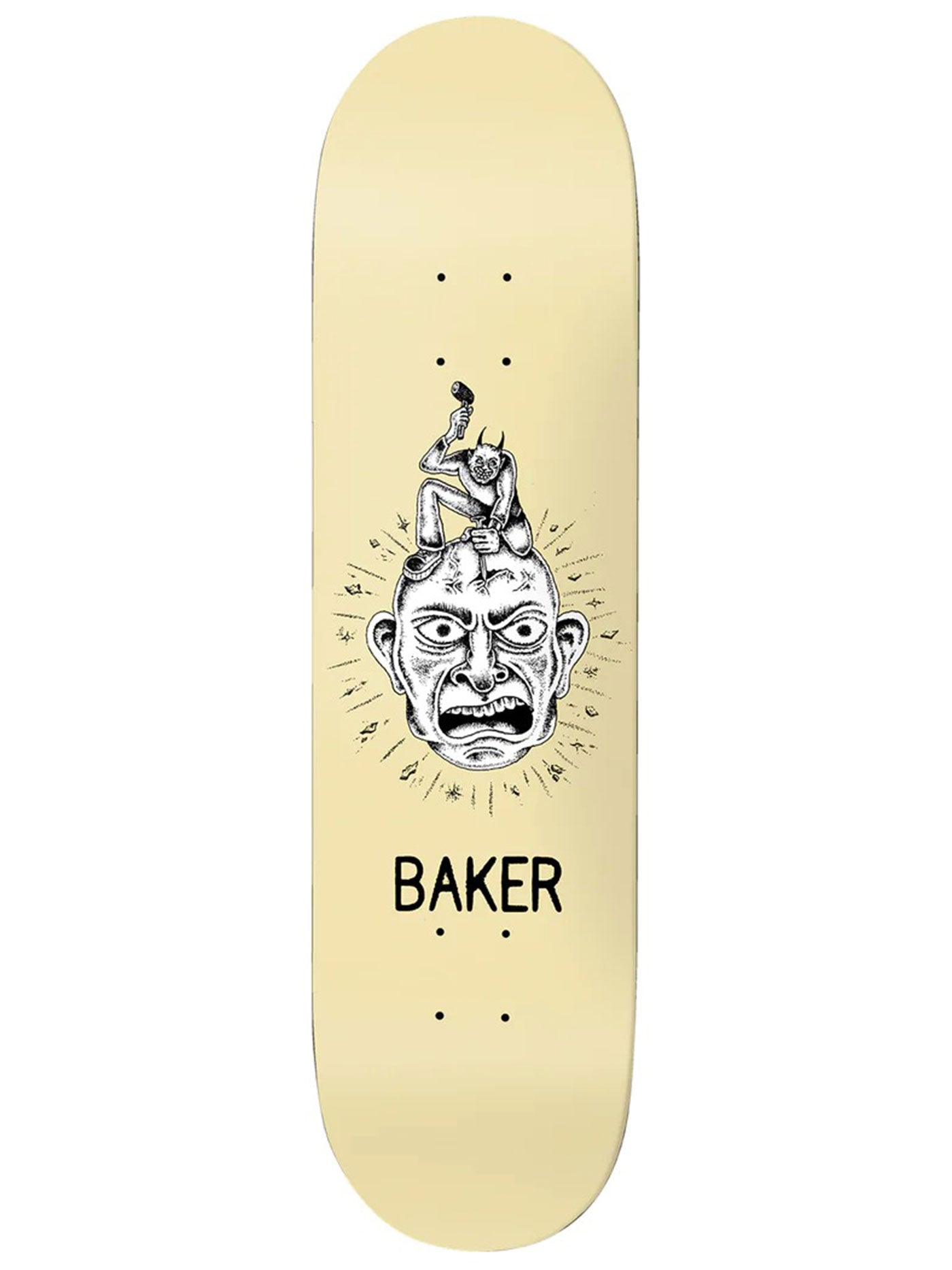 Baker Figgy Chisel Head 8.125 Skateboard Deck