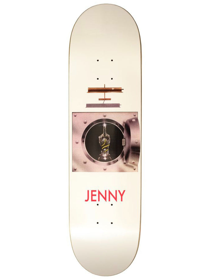Jenny Safe 8.5 Skateboard Deck | WHITE