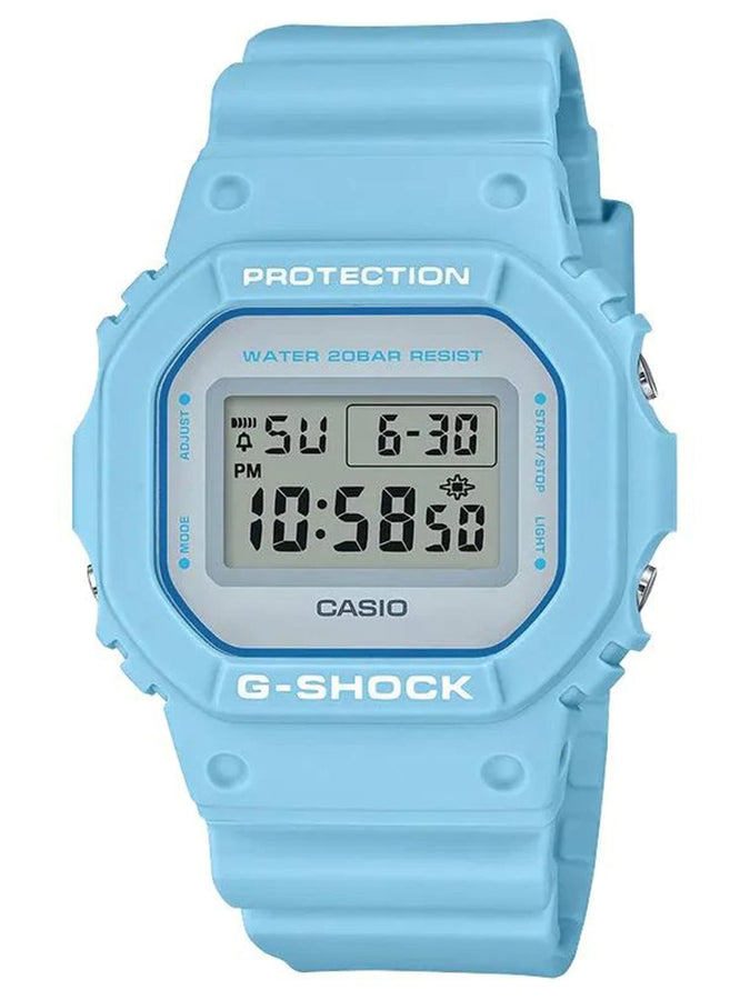 G-Shock Digital Square Pastel Blue Watch | PASTEL BLUE