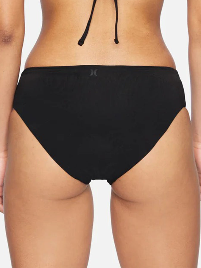 Hurley Solid Full Bikini Bottom | BLACK (BLK)