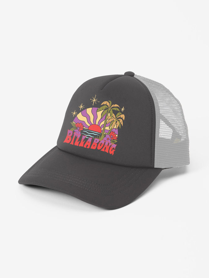 Billabong Across Waves Trucker Hat | BLACK PEBBLE (BPB)