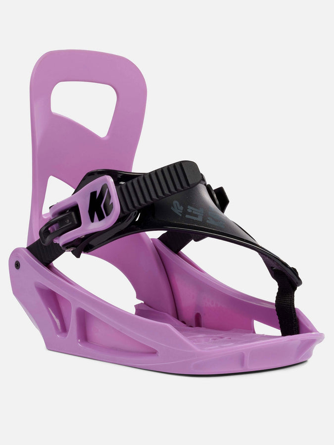K2 Lil Kat Snowboard Bindings 2023 | PURPLE