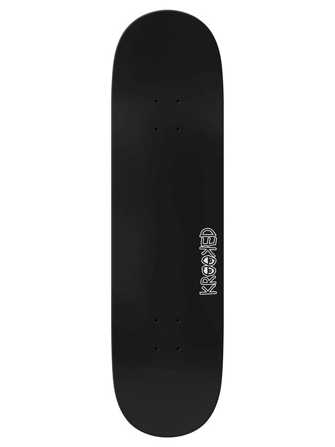 Krooked Hojas Chromer 8.5 Skateboard Deck | BLUE