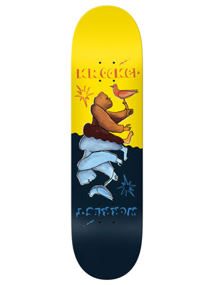 Krooked Worrest Gorilla Twin Tail Slick 8.3 Skateboard Deck