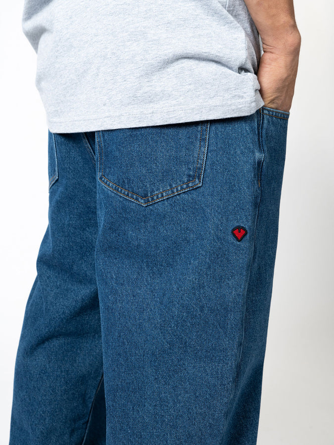 Loviah Baggy Jeans | MEDIUM INDIGO
