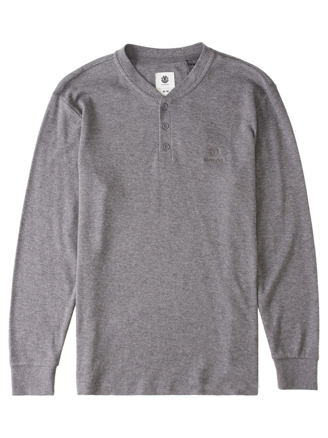 Element Barry Long Sleeve T-Shirt | CHARCOAL HEATHER (CHH)