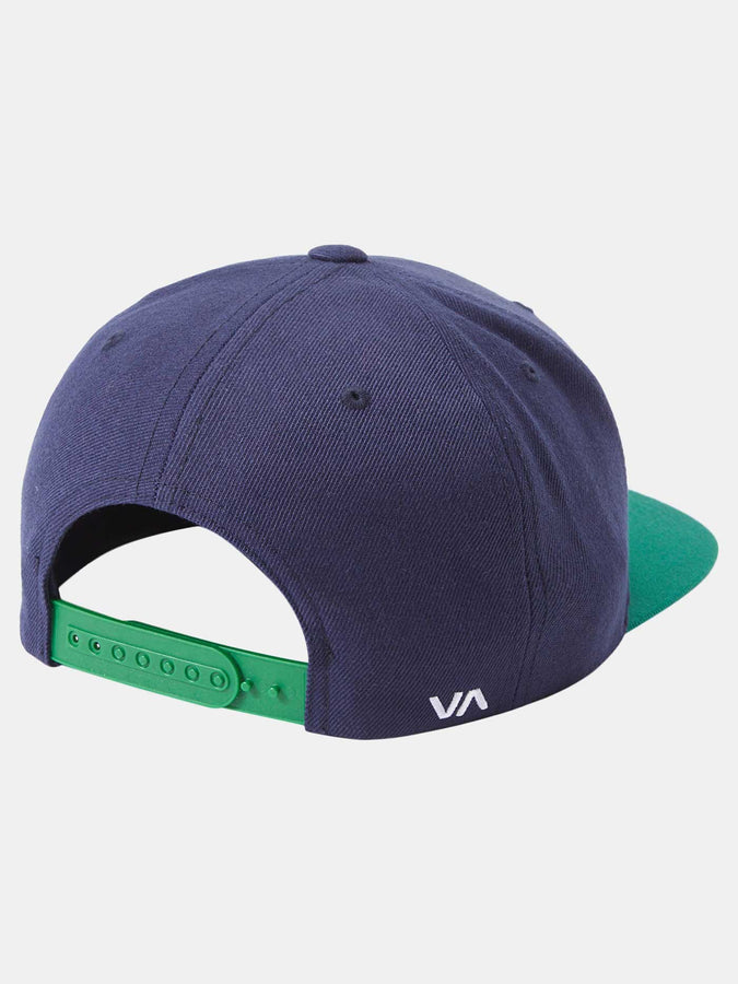 RVCA Twill II Snapback Hat | NAVY/GREEN (N27)