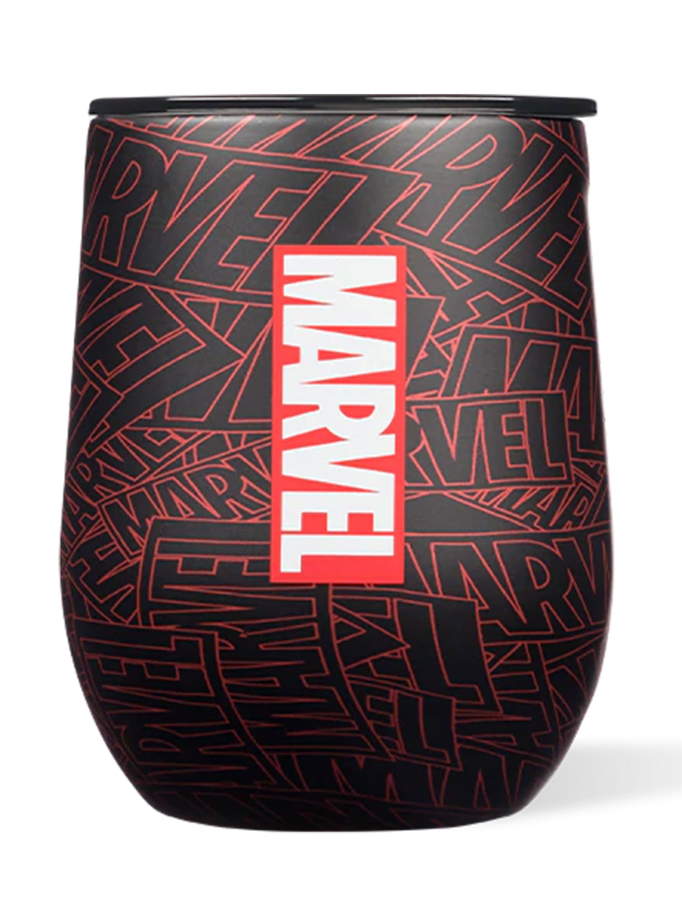 Corckcicle x Marvel Logo Marvel 12oz Stemless Cup