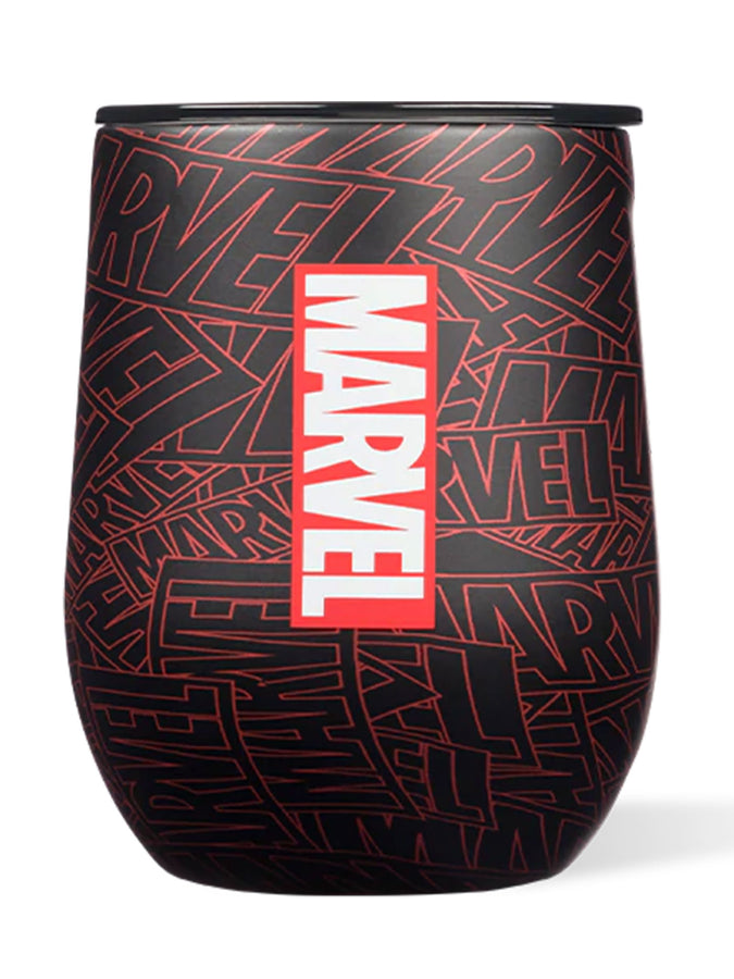 Corckcicle x Marvel Logo Marvel 12oz Stemless Cup | MARVEL LOGO