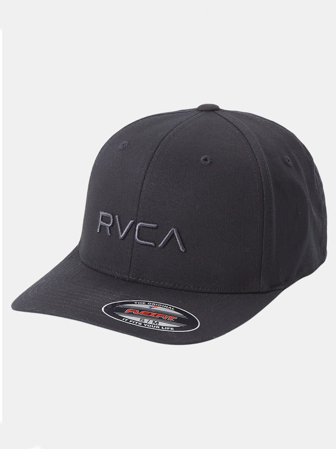 RVCA Flexfit Hat | BLACK (BLK)