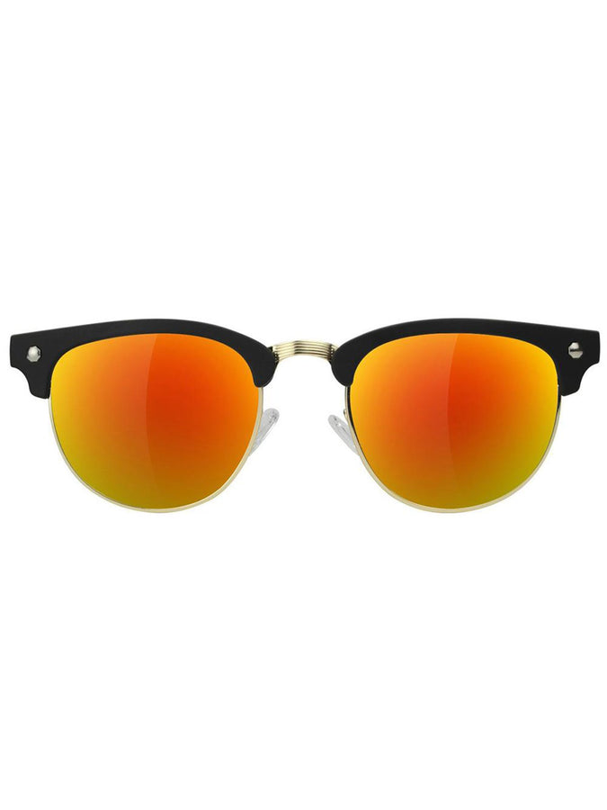 Glassy Morrison Premium Polarized Sunglasses | BLACK/RED MIRROR POL