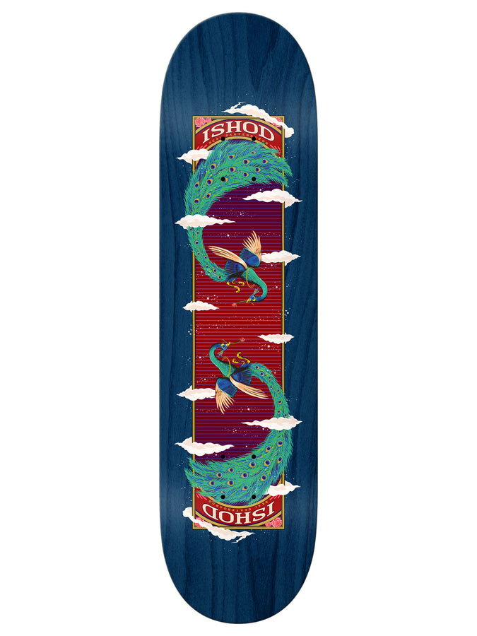 Real Ishod Feathers Twin Tail Blue 8.5 Skateboard Deck | BLUE