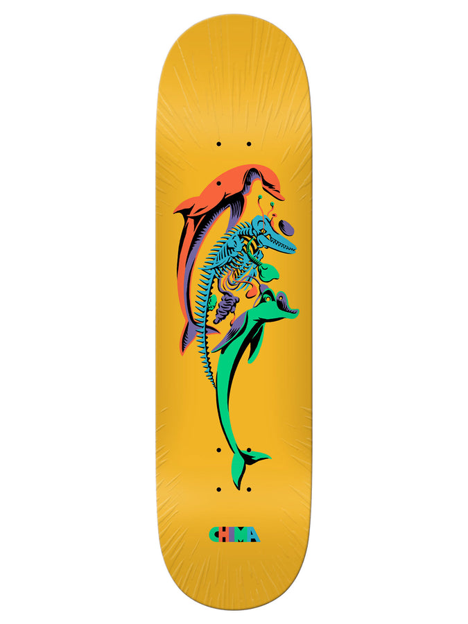 Real Chima Divison Full SE 8.38 Skateboard Deck | YELLOW