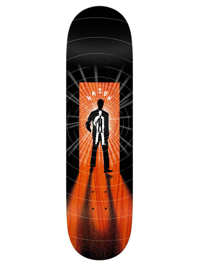 Real Mason Enigma Full SE 8.5 Skateboard Deck | BLACK