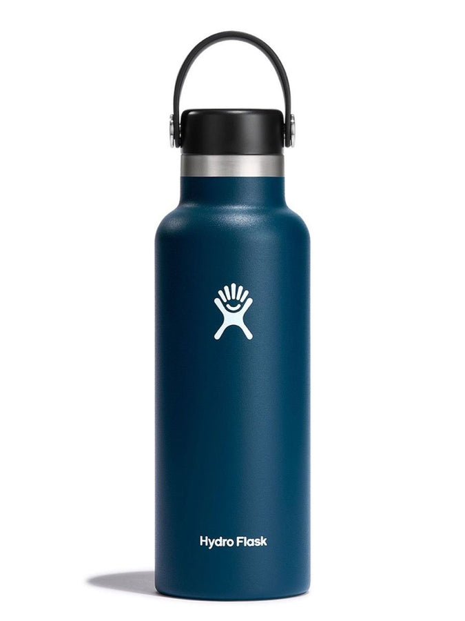 Hydro Flask 18oz Standard Mouth Flex Cap Indigo Bottle | INDIGO