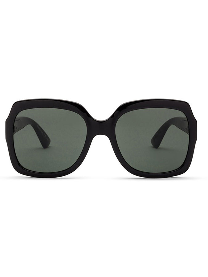 Von Zipper Dolls Black Gloss Sunglasses | BLK GLOSS/VINT GREY (BKV)