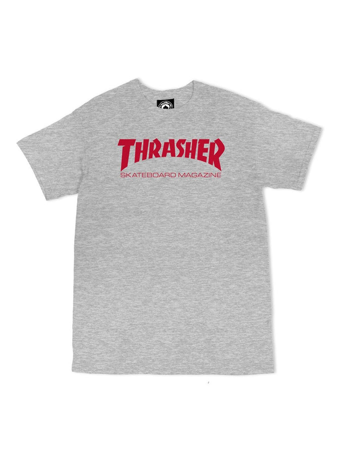 Thrasher Skate Mag T-Shirt | GREY/RED