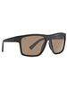 Von Zipper Dipstick Black Satin/Bronze Polarized Sunglasses