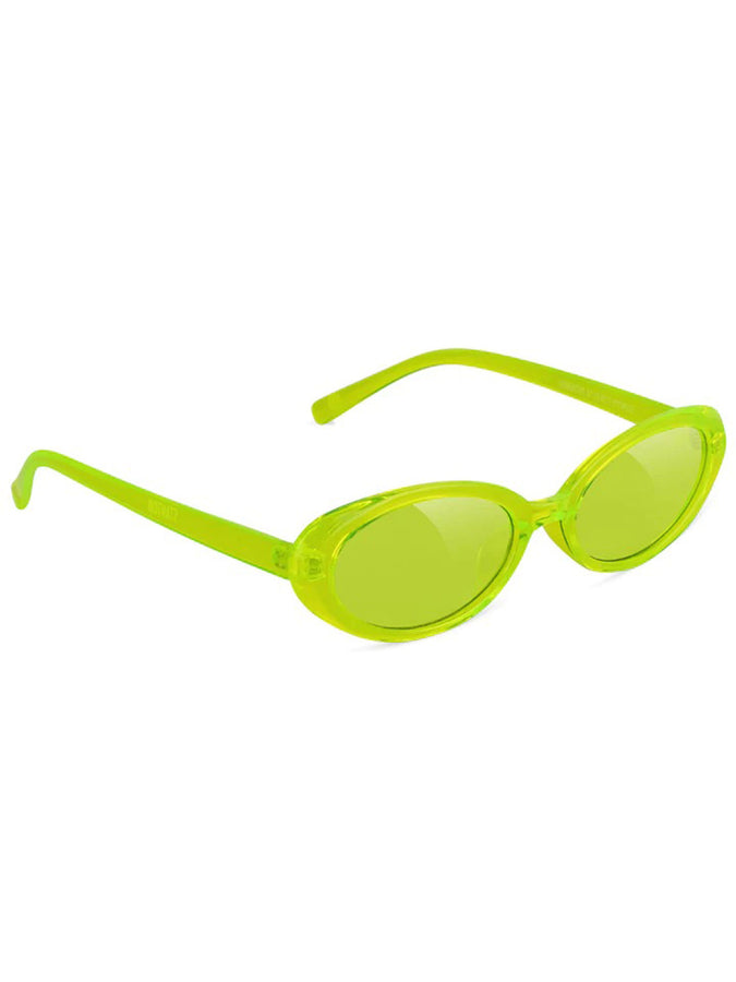 Glassy Stanton Polarized Sunglasses | LIME/LIME