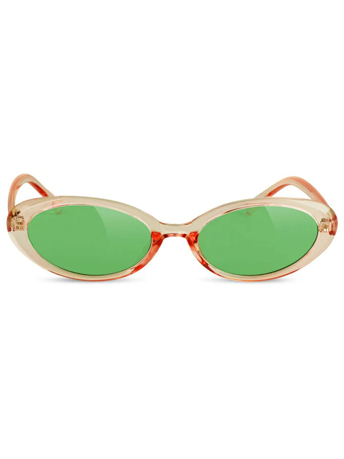 Glassy Stanton Polarized Sunglasses | TRANSPARENT TEA/MINT