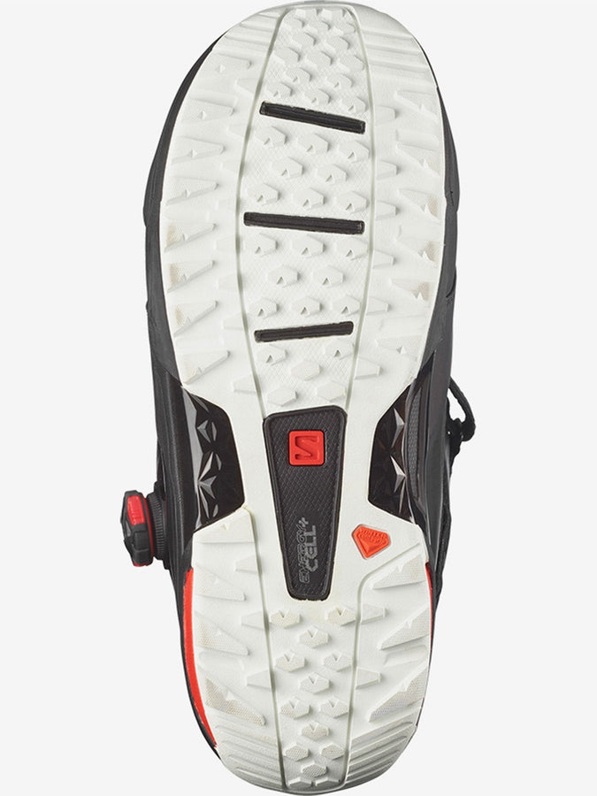 Salomon Trek S/Lab Snowboard Boots | BLACK/RED/BLACK
