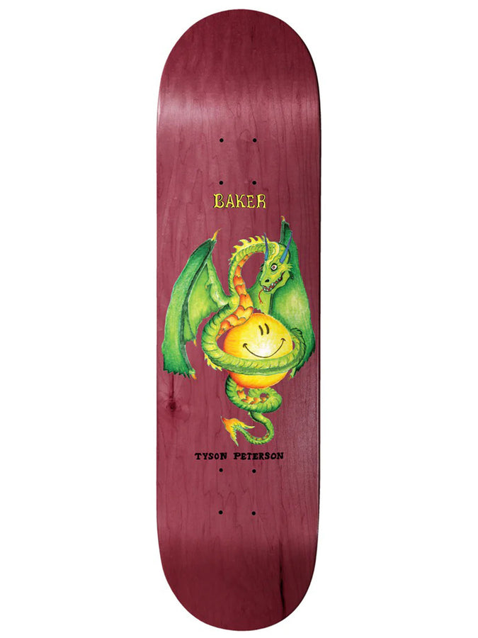 Baker Tyson Peterson Dragon 8.0 Skateboard Deck | WINE