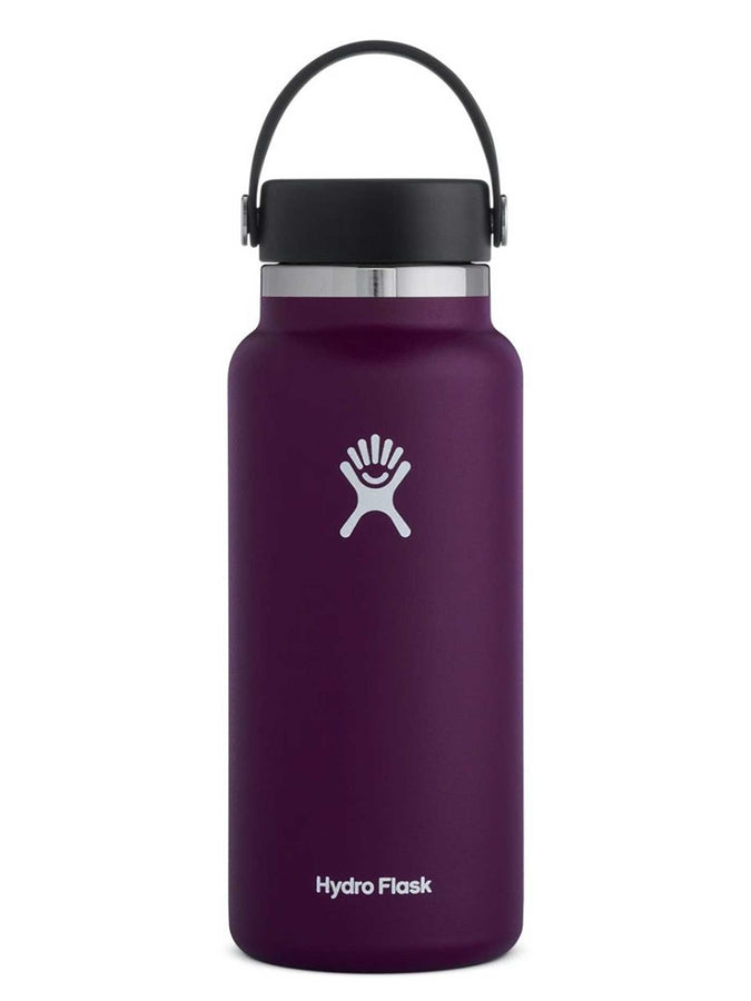 Hydro Flask Wide Mouth With Flex Cap 32oz Bottle | EGGPLANT