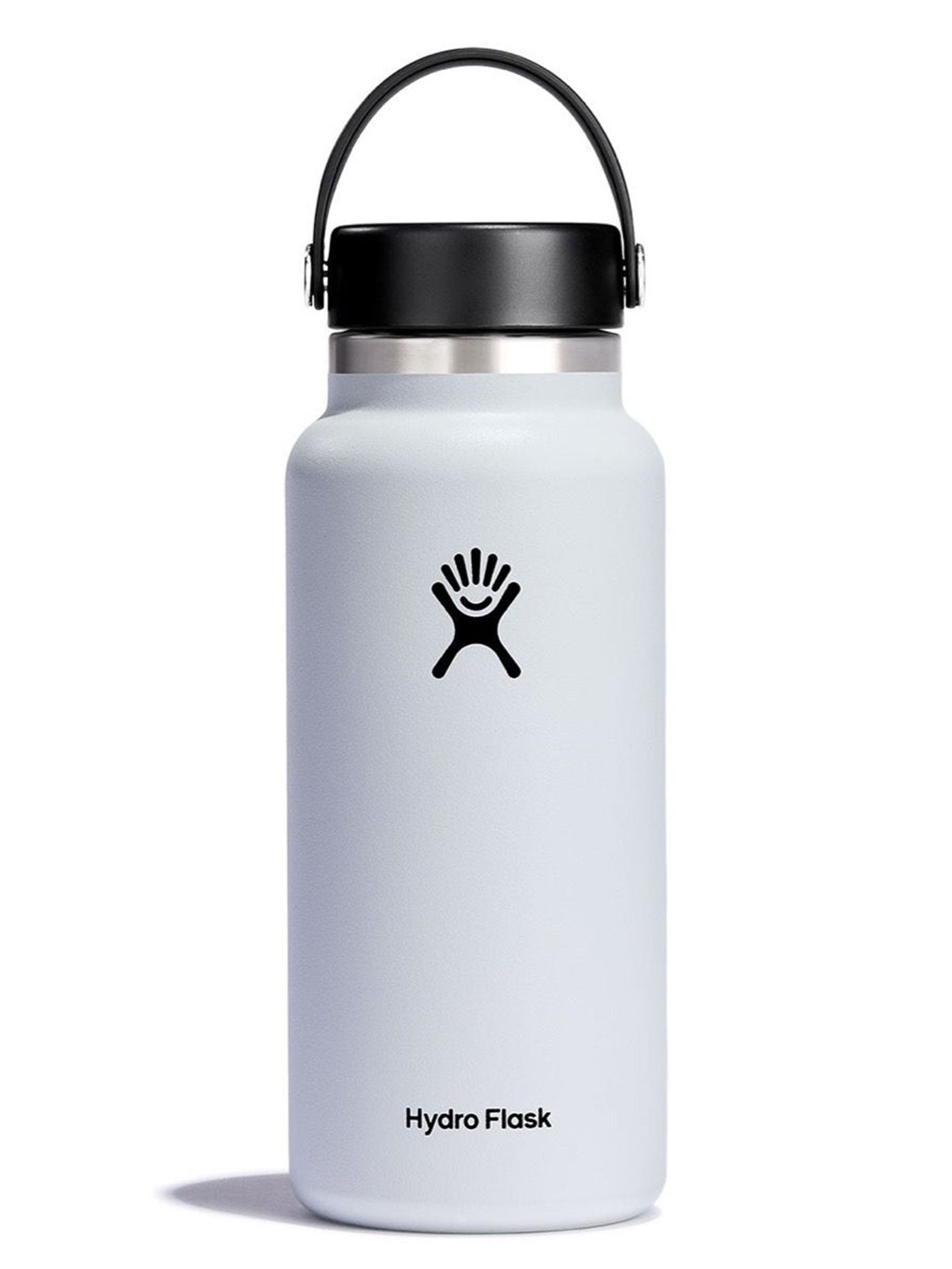 Hydro Flask 32oz Wide Flex Cap White Bottle