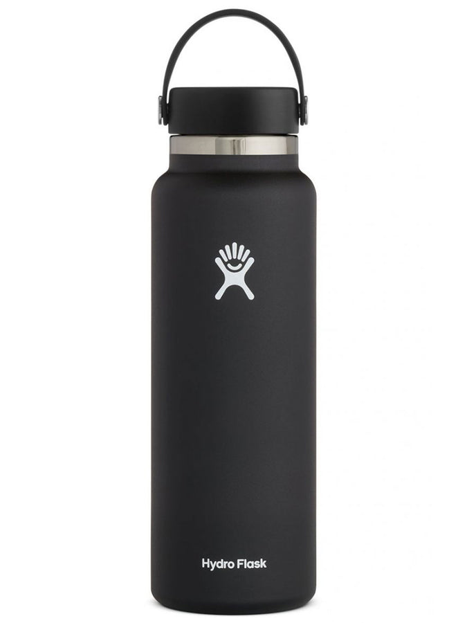 Hydro Flask 40oz Wide Mouth with Flex Cap 40oz Bottle | BLACK