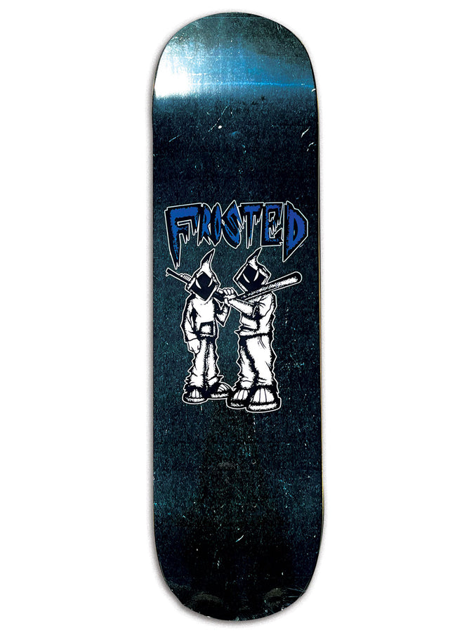 Frosted x Mirzadeh Waiting 4 U 8.0, 8.25, 8.5 Skateboard Deck | BLACK